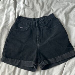 Riders by Lee Black Jean Shorts